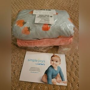 Carter's Blue and Orange Pumpkin Print Underwear